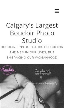 screenshot of boudoir.ca